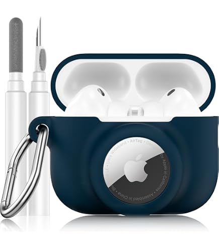 Amazon.com: [2 Pack] for Airpods pro 2 airtag case,2 in 1 Case for
